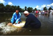 Precizări biblice referitoare la cuvintele care trebuie rostite, în momentul oficierii unui botez în apă (Matei 28.19)