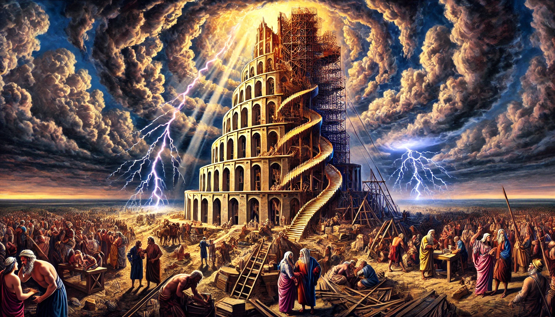 (22) În zilele lui Peleg – turnul Babel