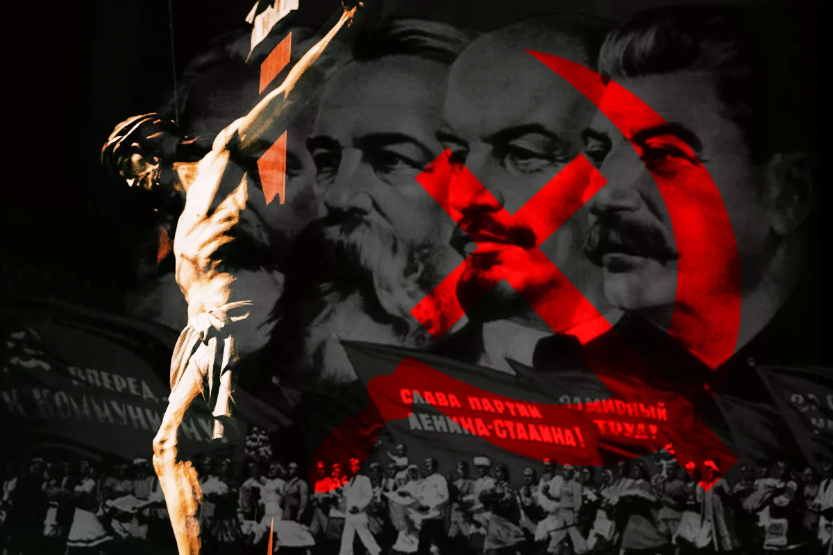 (25) Nu pot sluji la doi stăpâni, și lui Isus Hristos și partidului comunist!
