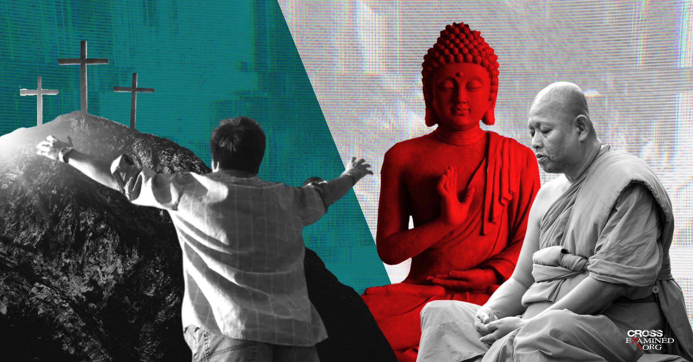 (30) Statuia lui Buddha vs Crucea lui Isus Hristos