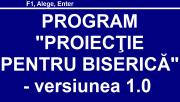 Proiectie pentru BISERICA