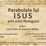 Parabolele lui Isus prin ochii filologului