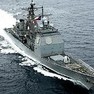Nava americana cu sistem anti-racheta in Haifa