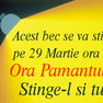 Milioane de oameni vor stinge luminile pe 29 Martie 2008 intre 20:00 -21:00